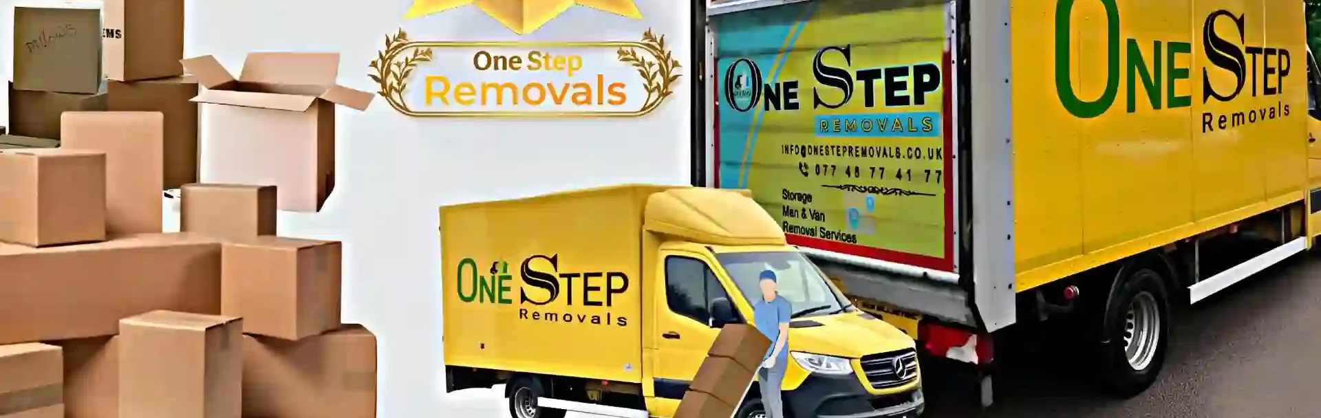 Man and Van service for small flat move in North West London here