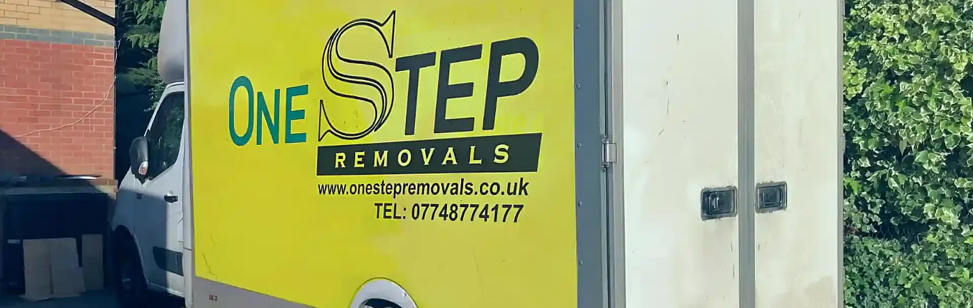 Secure home furniture loading into removal van by One Step Removals